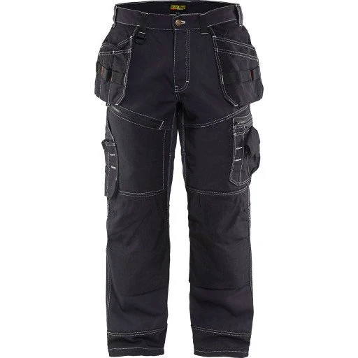 Blåkläder Workwear X1500 Håndværkerbukser, Sort, Str. D84