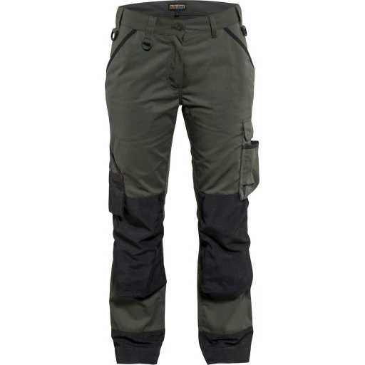 Blåkläder Workwear Garden arbejdsbukser dame, grøn/sort, str. C34