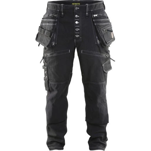 Blåkläder X1900 Håndværkerbukser, Sort, Str. C150