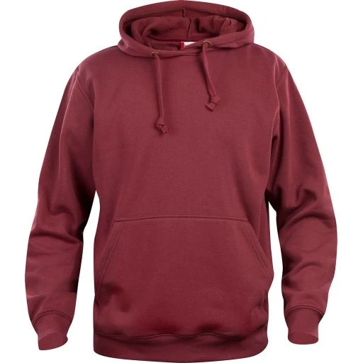 Clique Basic hoodie, bordeaux, str. 2XL