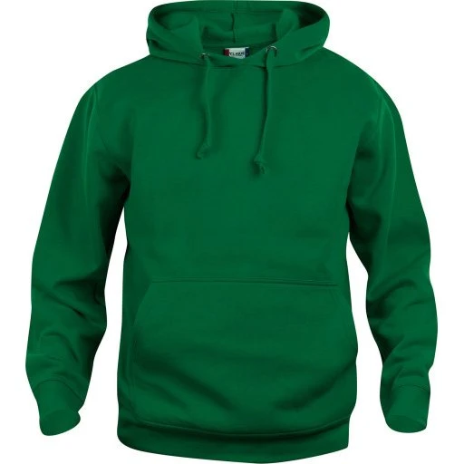 Clique Basic hoodie, flaskegrøn, 3XL