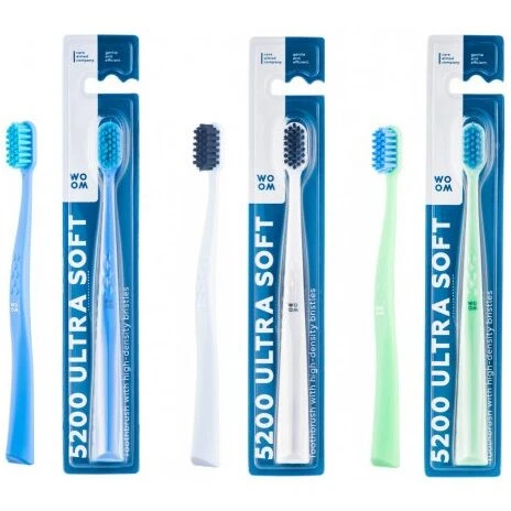 WOOM 5200 Ultra Soft Tandbørste 0,1 mm