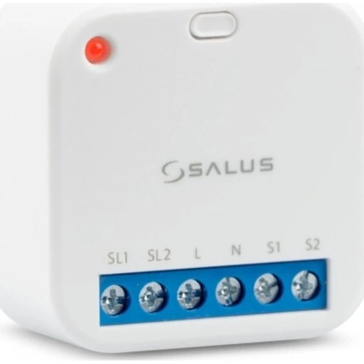 Salus RS600 åbne/lukkerelæ, hvid