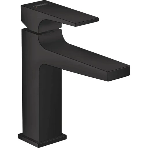 Hansgrohe Metropol 110 armatur, mat sort med bundventil