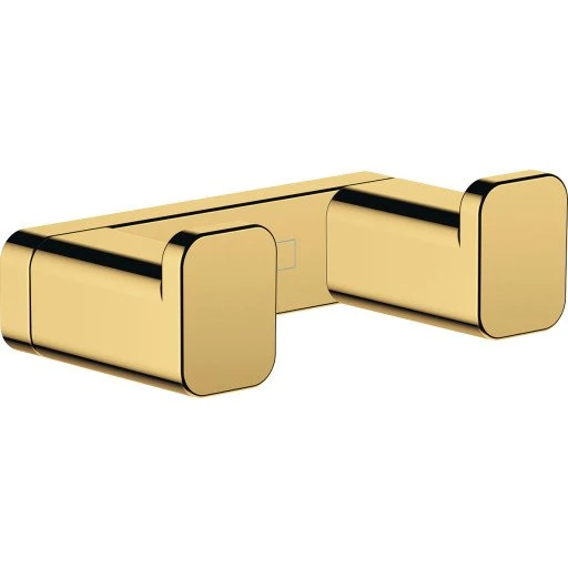Hansgrohe AddStoris dobbelt håndklædekrog, guld