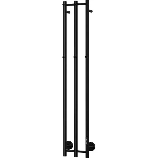 TVS Plus 3 Håndklædetørrer, El, 28x150 cm, Sort