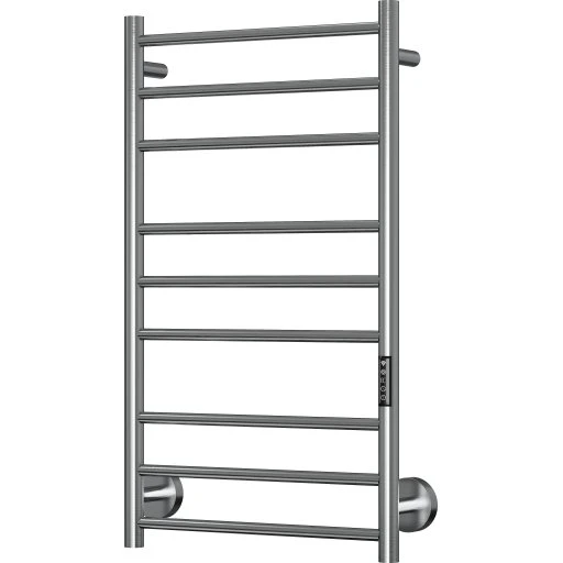 TVS Plus 9 Steel håndklædetørrer, el, 50x86 cm, krom