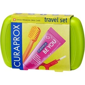 Curaprox Be You Travel Set Green — grønt rejsesæt