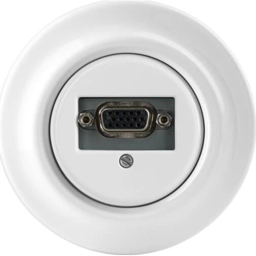 ABB Decento VGA udtag, hvid