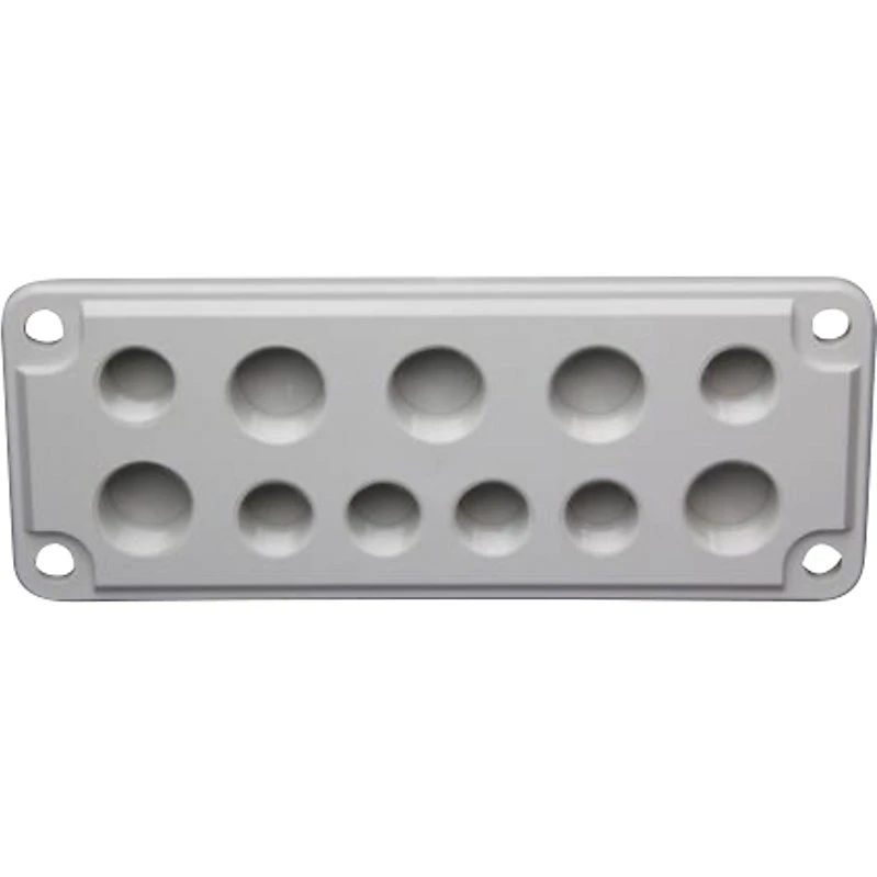 FIBOX Gevindflange Str. 2 Polycarbonat 4xM20 + 2xM50