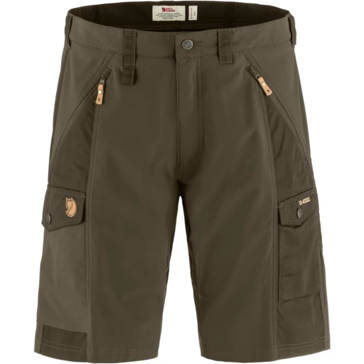 Fjällräven Abisko Shorts M - Dark Olive, str. 48