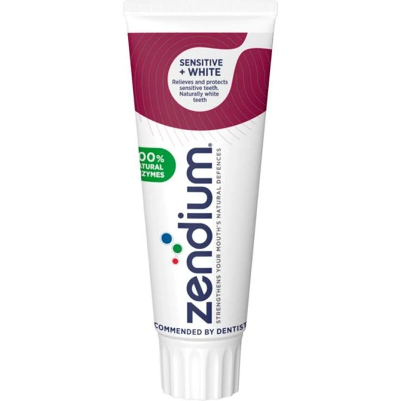 Zendium Sensitive+White tandpasta 75 ml