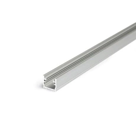 DIOFLEX Alu profil FLOOR12 K/U 2m - Indbygningsskinne til LED