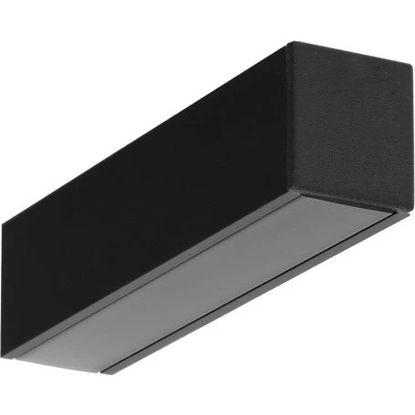 DIOFLEX LINEA20 EF/TY Alu profil, 2m, Sort