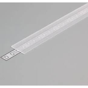 DIOFLEX E slide frosted afdækning til alu-profil, 1m