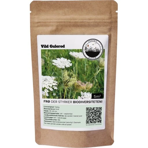 Blomsterfrø Vild Gulerod - 5 m²