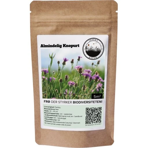 Blomsterfrø Almindelig Knopurt 5m²