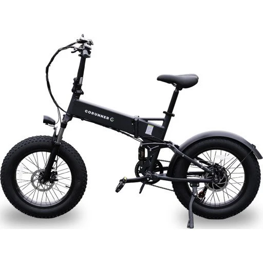 Gorunner elcykel C7 2.0 - Foldbar elcykel med 60 km rækkevidde