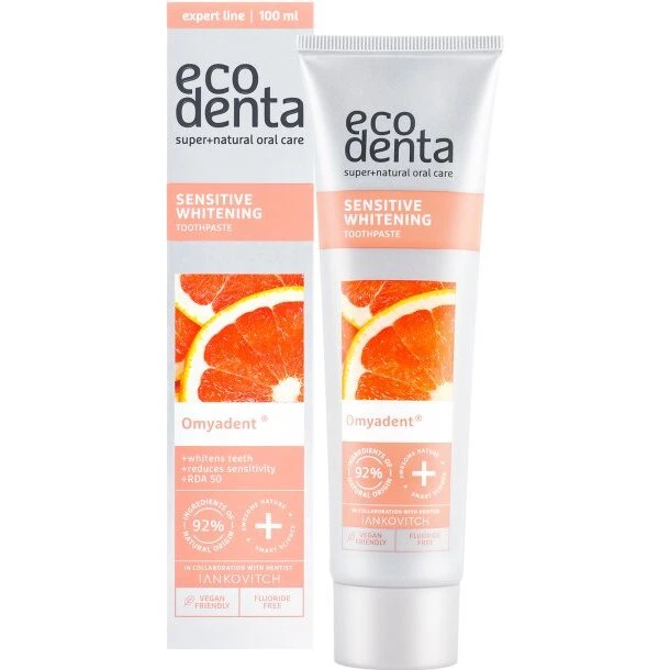 Ecodenta Sensitive Hydroxyapatite Whitening Omyadent 75 ml