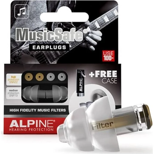 Alpine MusicSafe Ørepropper med udskiftelige filtre