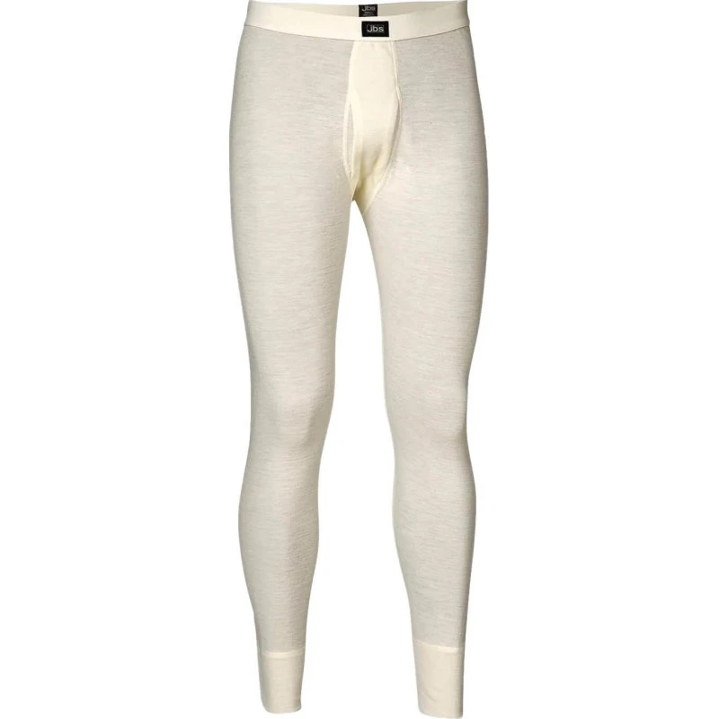 JBS Lange underbukser i 100% merino uld, hvid, 2XL