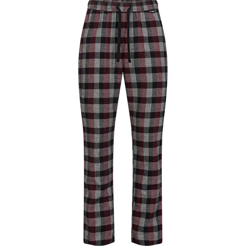 JBS Flannel natbukser i røde tern, str. XL