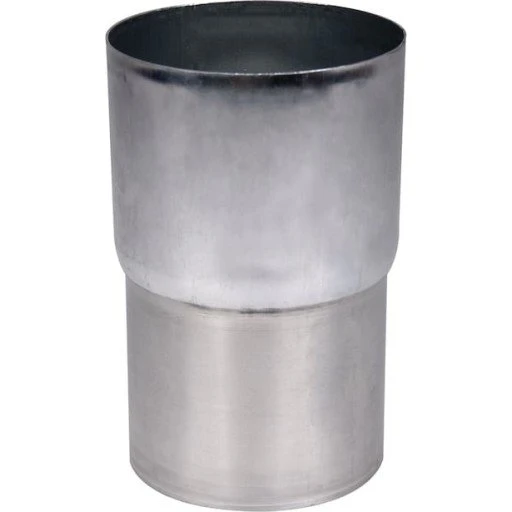 Plastmo rørsamlemuffe 75 mm, zink