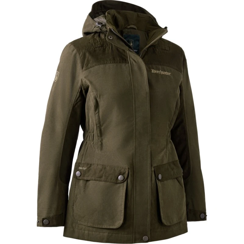 Deerhunter Lady Eagle Jakke - Tarmac Green - Str. 38