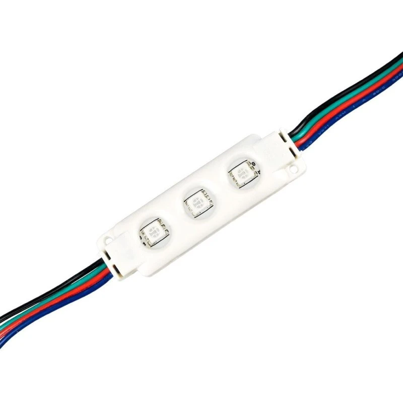 Vandtæt RGB LED modul - 0,72W, IP67 til skilte og specialløsninger