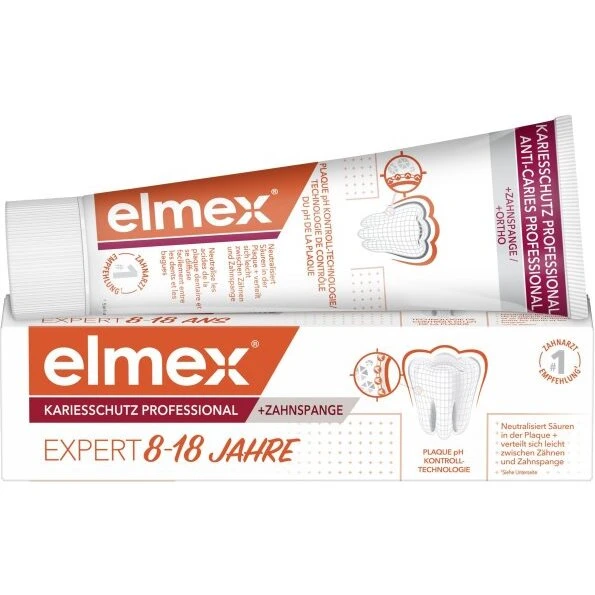 elmex Caries Protection Professional + Braces tandpasta 75 ml