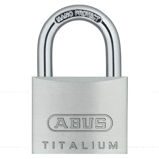 Abus 64TI/20 Titalium hængelås, lavvægt og høj sikkerhed