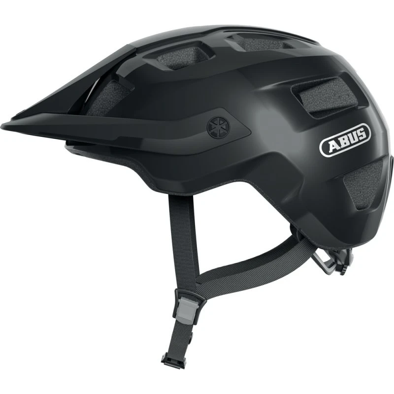 Abus MoTrip MTB Hjelm - Shiny Black - Large (57-61 cm)