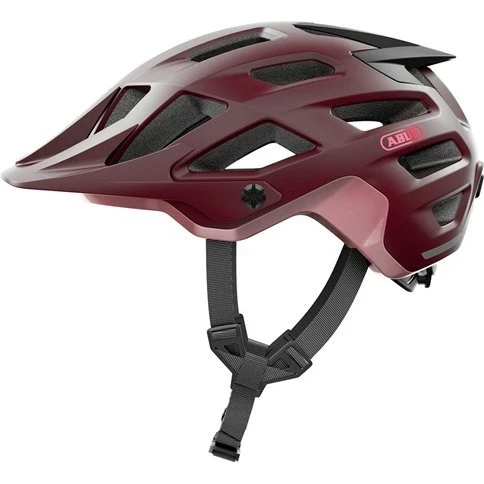 ABUS Moventor 2.0 Cykelhjelm - Wildberry Red, Medium (54-58 cm)