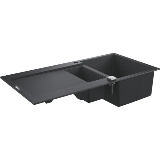 Grohe K500 køkkenvask, 100x50 cm, sort granit
