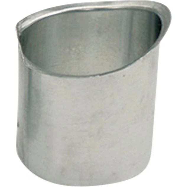 Rheinzink Tudstykke 400/87mm 1/4-rund Classic walzblank