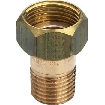 Rødgods Målerforskruning 1" x 3/4" Silicium Bronze