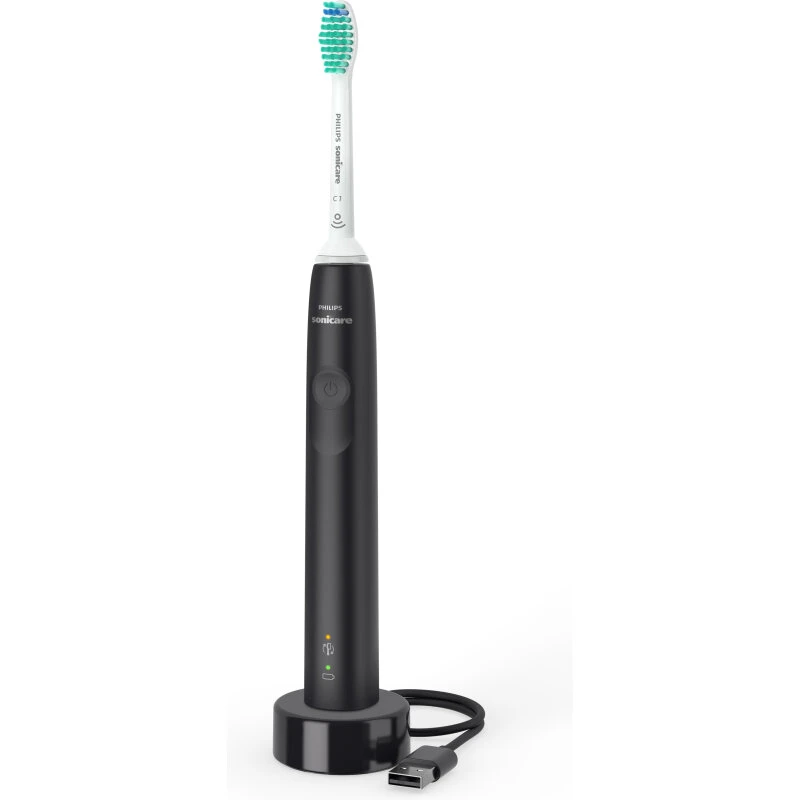 Philips Sonicare 3100 HX3673/14 elektrisk tandbørste, sort