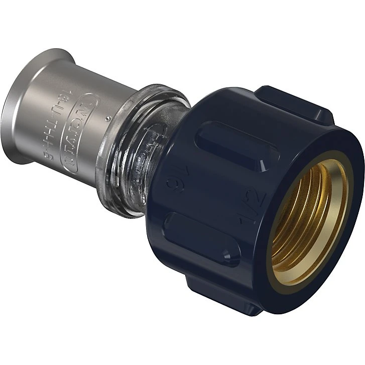 Wavin Tigris K5 overgang 16 mm x 1/2" med muffe (PPSU)
