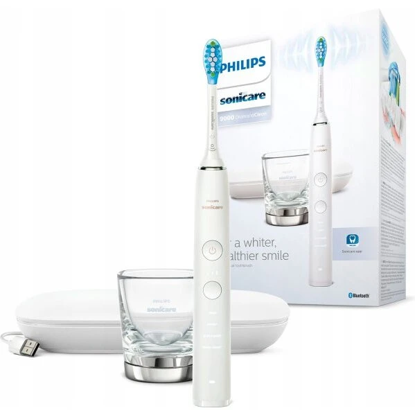 Philips HX9911/27 DiamondClean 9000 - Sonisk eltandbørste, hvid