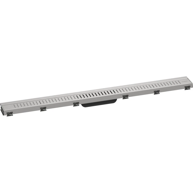 Hansgrohe Raindrain Match Individual afløbsrende, 1000 mm, børstet stål