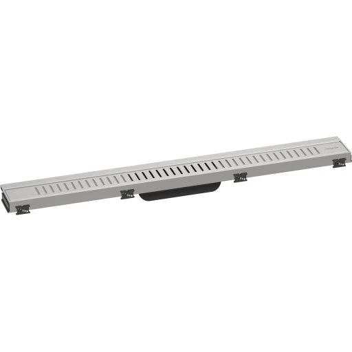 Hansgrohe Raindrain Match Individual afløbsrende, 800 mm, børstet stål
