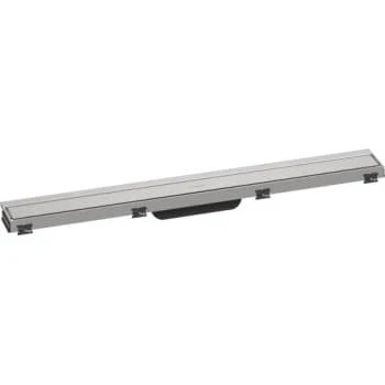 Hansgrohe Raindrain Match Unique afløbsrende, 800 mm, børstet stål