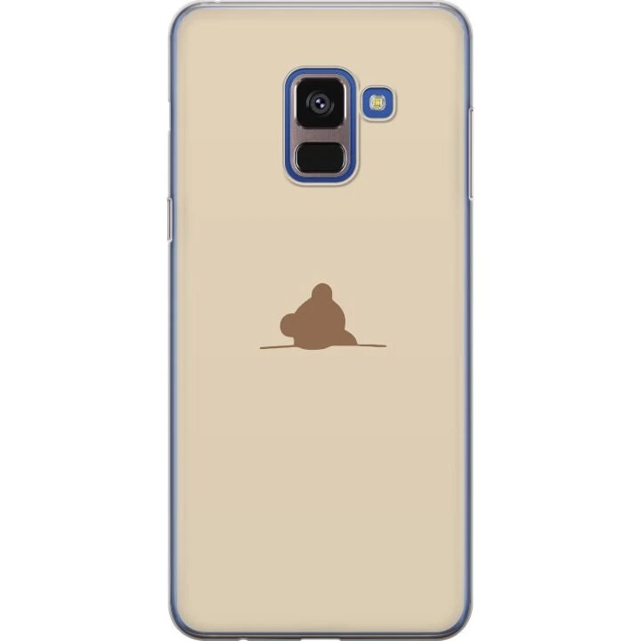 Samsung Galaxy A8 (2018) Mobilcover - Nalle Motiv