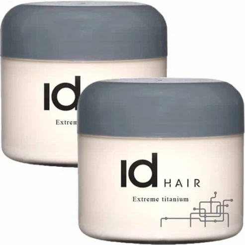 ID Hair Extreme Titanium Wax 100ml (2-pack)