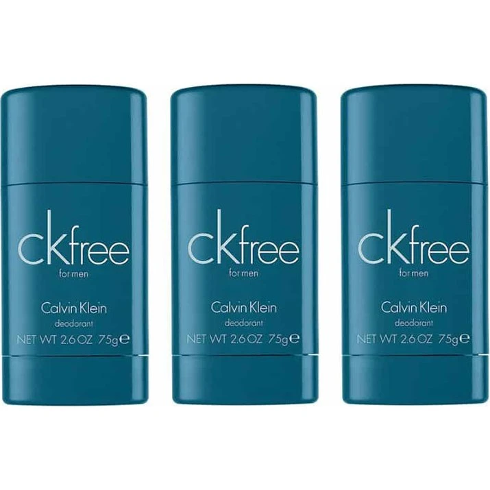 Calvin Klein CK Free Deostick 3-pack 75ml