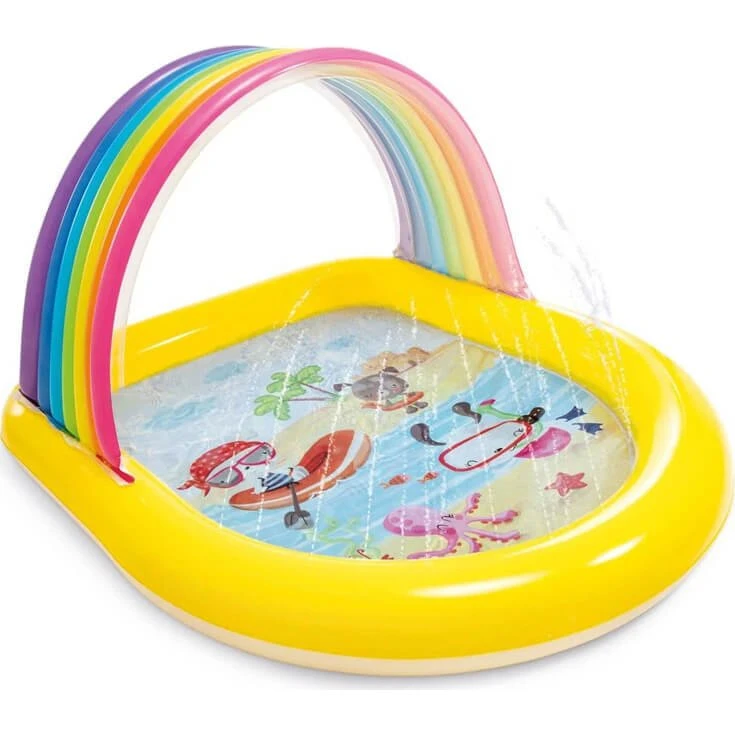Intex Rainbow Arch Spray Pool - 147x130x86 cm