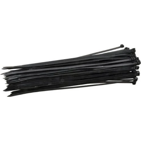 Strips / Kabelbinder 4,8x368mm sort - 100 stk.