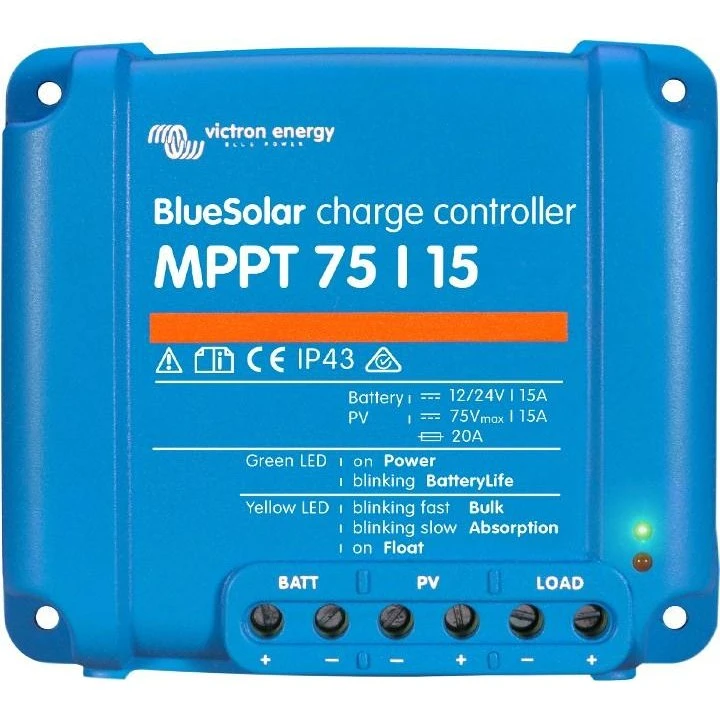 Victron Energy SmartSolar MPPT 75/15 Solcelleregulator