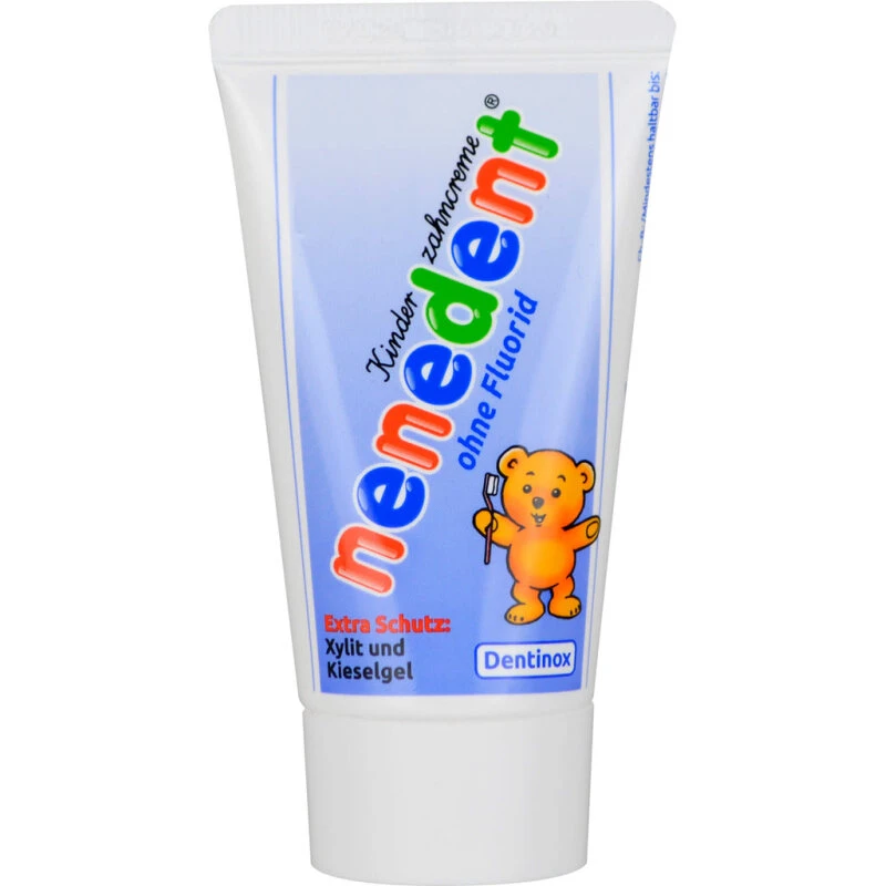 Nenedent børnetandpasta uden fluor 50 ml – 13% xylitol