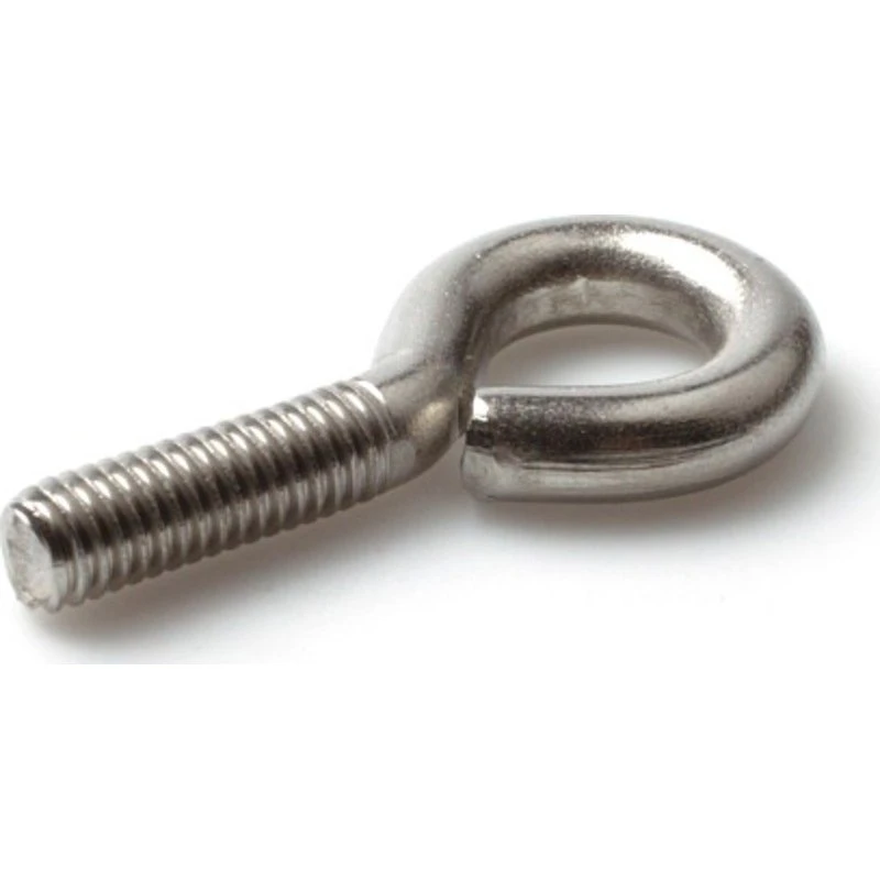 Øjeskrue M6 x 30 mm i rustfrit stål, 100 stk.